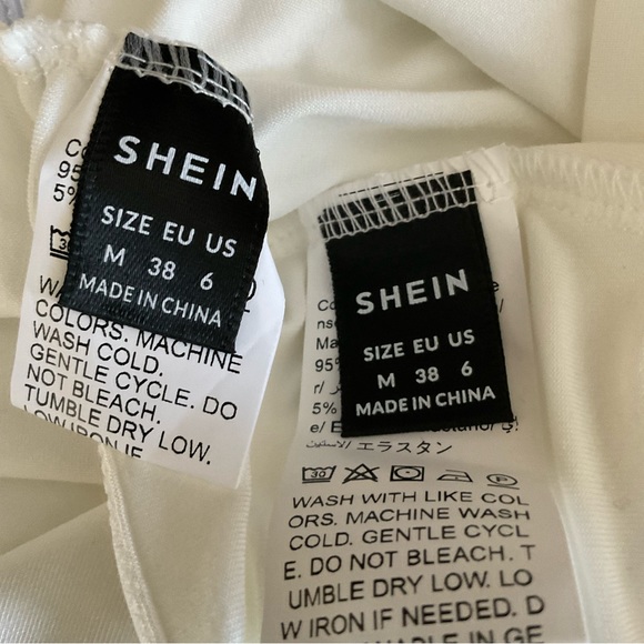 White skirt and crop top halter set size medium - Picture 6 of 6